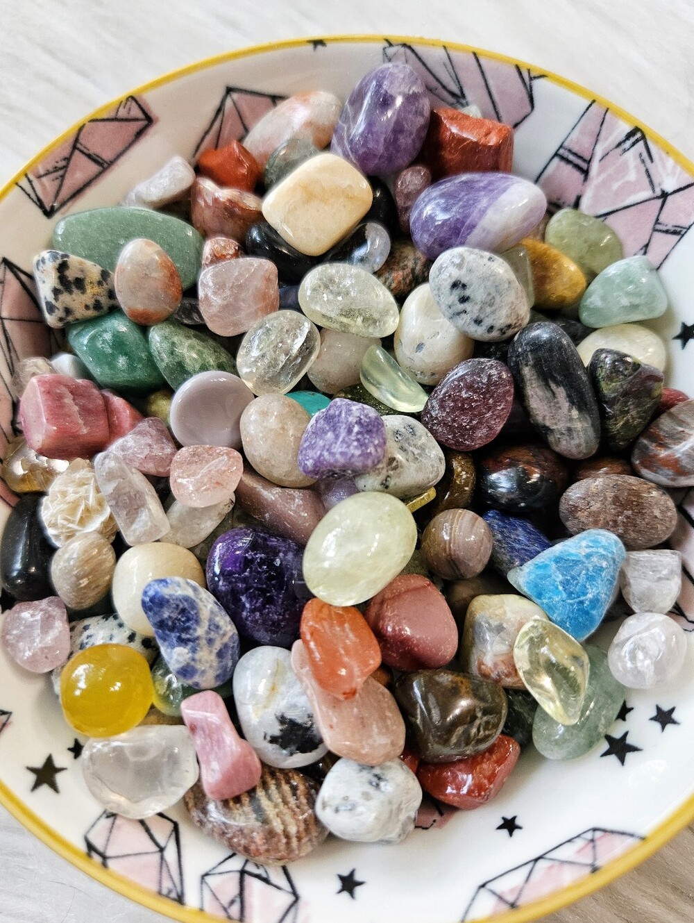 1 Lbs Gemstones - Picture 3 of 6